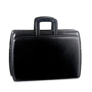 Jack Georges Elements Professional Briefcase – Black Leather